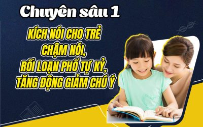 Chuyên sâu 1: Kích nói cho trẻ chậm nói, rối loạn phổ tự kỷ, tăng động giảm chú ý